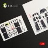KELIK K48038 F-16I SUFA INTERIOR 3D DECALS FOR KINETIC KIT 1/48
